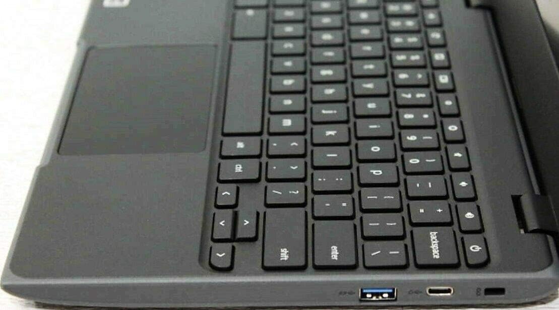 Lenovo 11.6in Chromebook, Intel Celeron N3350 Processor, 4GB RAM, 32GB eMMC SSD, WiFi, Bluetooth, Chrome OS (Renewed)