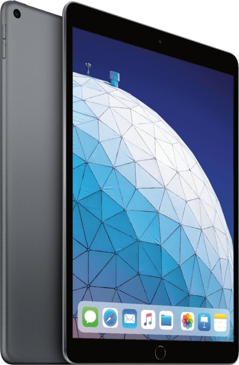 Apple iPad Air (10.5-inch, Wi-Fi, 64GB) Space Gray (Renewed)