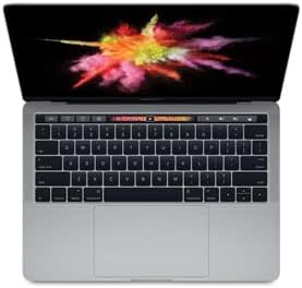 Apple 13in MacBook Pro, Retina, Touch Bar, 3.1GHz Intel Core i5 Dual Core, 8GB RAM, 256GB SSD, Space Gray, MPXV2LL/A (Renewed)
