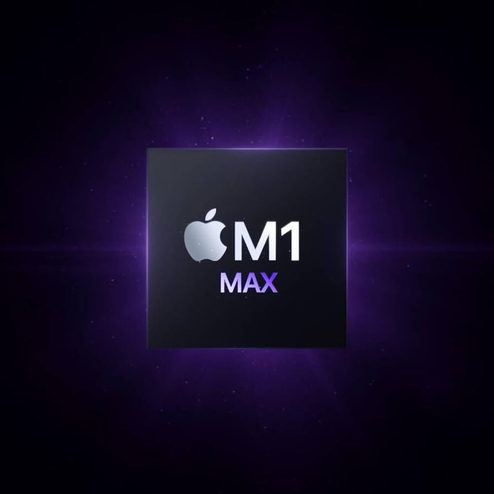 2021 Apple MacBook Pro with Apple M1 Pro Chip (16-inch, 32GB RAM, 1TB SSD Storage) Space Gray (Renewed)