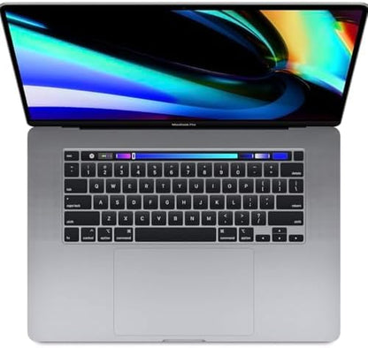 Apple 15.4in MacBook Pro Laptop (Retina, Touch Bar, 2.6GHz 6-Core Intel Core i7, 16GB RAM, 512GB SSD Storage) Space Gray (MR942LL/A) (2018 Model) (Renewed)