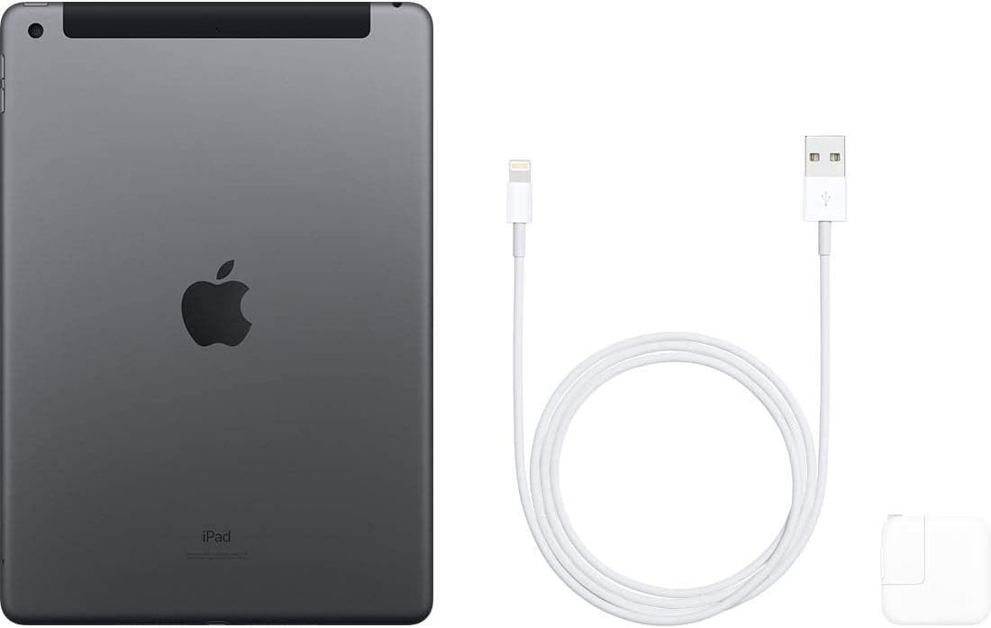 2019 Apple iPad (10.2-inch, Wi-Fi, 32GB) - Space Gray (Renewed Premium)