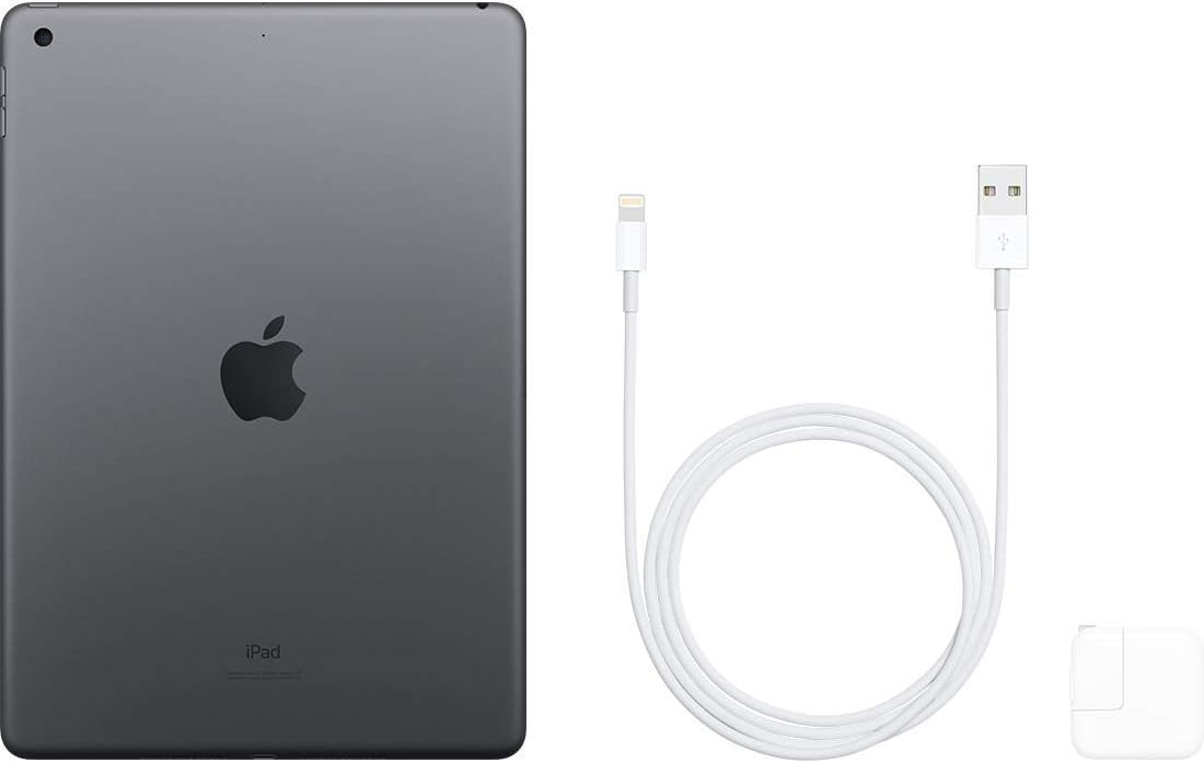 2019 Apple iPad (10.2-inch, Wi-Fi, 32GB) - Space Gray (Renewed Premium)