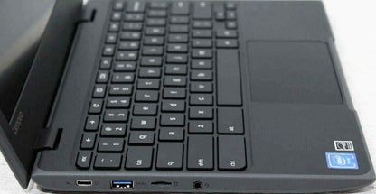 Lenovo 11.6in Chromebook, Intel Celeron N3350 Processor, 4GB RAM, 32GB eMMC SSD, WiFi, Bluetooth, Chrome OS (Renewed)