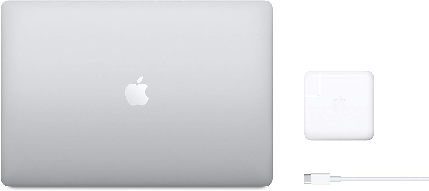 Late 2019 Apple MacBook Pro with 2.6GHz Intel Core i7 (16-Inch, 16GB RAM, 512GB Storage) - Silver (Renewed)