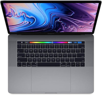 Apple 15.4in MacBook Pro Laptop (Retina, Touch Bar, 2.6GHz 6-Core Intel Core i7, 16GB RAM, 512GB SSD Storage) Space Gray (MR942LL/A) (2018 Model) (Renewed)