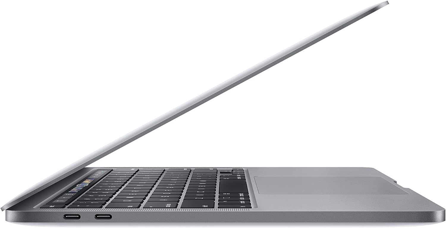 2020 Apple MacBook Pro with 2.0GHz Intel Core i5 (13-inch, 16GB RAM, 512GB SSD Storage) - Space Gray (Renewed)
