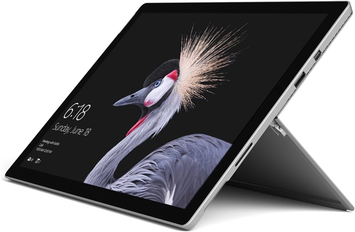 Microsoft Surface Pro 5 Tablet,12.3 inch (2736 x 1824), Intel Core i5-7300U 2.6 GHz, 8 GB RAM 256GB SSD, CAM, Win 10 Pro (Renewed)