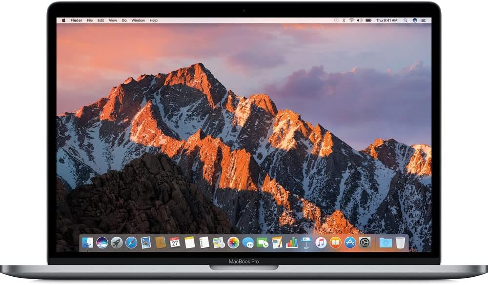 Apple 15in MacBook Pro, Retina, Touch Bar, 2.9GHz Intel Core i7 Quad Core, 16GB RAM, 512GB SSD, Space Gray, MPTT2LL/A (Renewed)