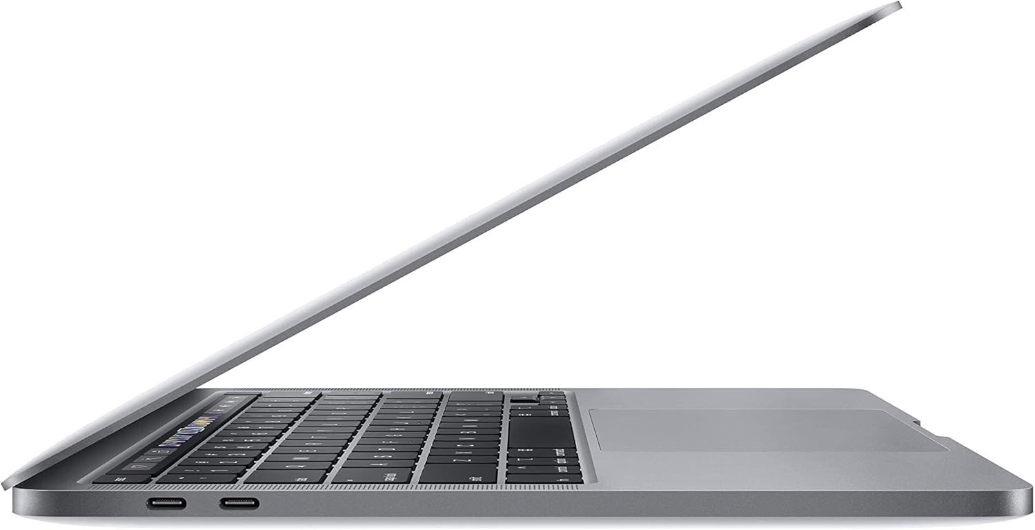 2020 Apple MacBook Pro with 2.0GHz Intel Core i5 (13-inch, 16GB RAM, 512GB SSD Storage) - Space Gray (Renewed)