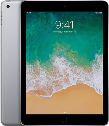 Apple iPad (2018 Model) with Wi-Fi only 32GB Apple 9.7in iPad - Space Gray (Renewed)
