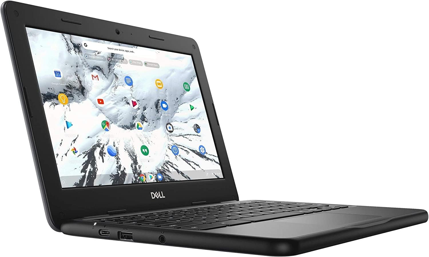 Dell Chromebook 3100 - 11.6"" - Celeron N4020 - 4 GB RAM - 32 GB eMMC, Black (Renewed)