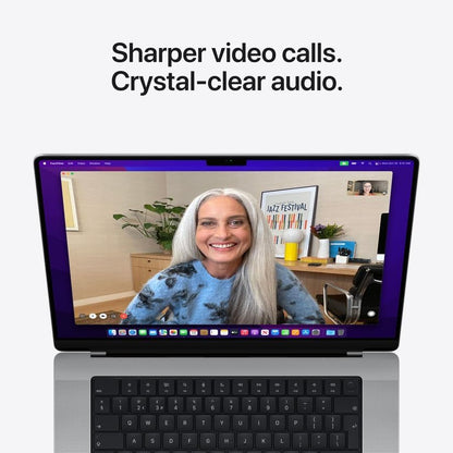 2021 Apple MacBook Pro with Apple M1 Pro Chip (16-inch, 32GB RAM, 1TB SSD Storage) Space Gray (Renewed)
