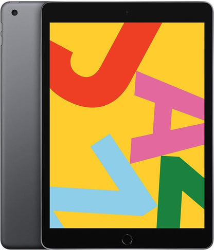 2019 Apple iPad (10.2-inch, Wi-Fi, 32GB) - Space Gray (Renewed Premium)