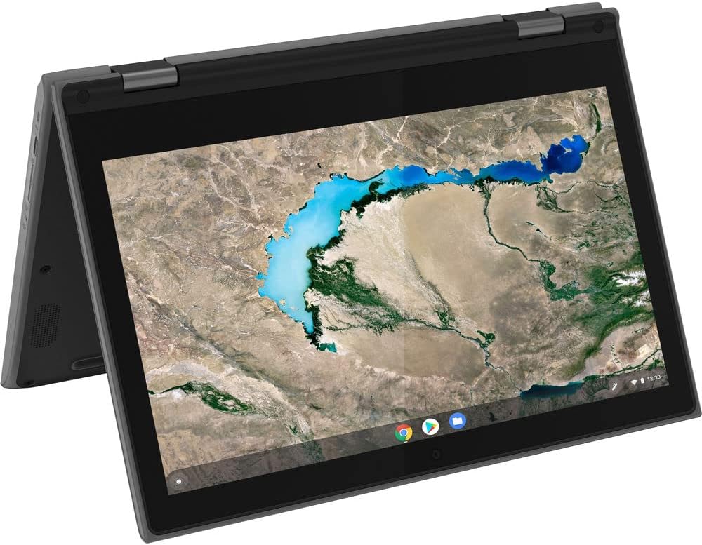 Lenovo 11.6" 300e Chromebook Touchscreen LCD 2 in 1- MediaTek M8173C Quad-core 2.1GHz 4GB LPDDR3 32GB Flash Memory Chrome OS Model 81H00000US (Renewed)