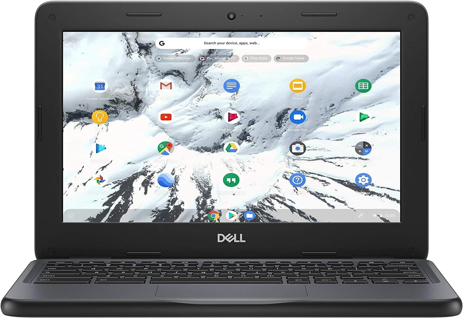 Dell Chromebook 3100 - 11.6"" - Celeron N4020 - 4 GB RAM - 32 GB eMMC, Black (Renewed)