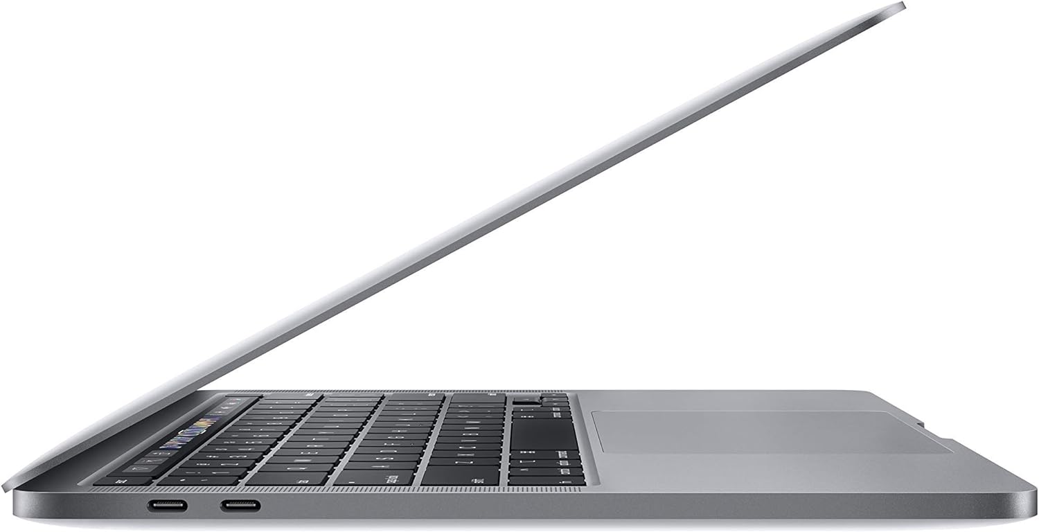 2020 Apple MacBook Pro with 2.0GHz Intel Core i5 (13-inch, 16GB RAM, 512GB SSD Storage) - Space Gray (Renewed)