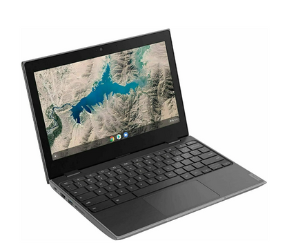 Restored Lenovo 100E 11.6-Inch Chromebook | 4GB RAM 16GB Storage | 2027 Latest Chrome OS | Bundled With: Alloy Wireless Mouse and Mousepad